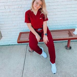 Burgundy Figs Yola Pants (M)